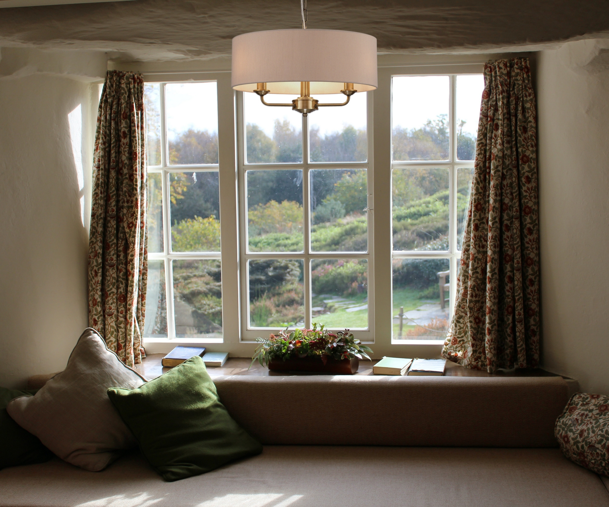 Serena 45cm Faux Silk Fabric Shade Nude Beige, Moonlight D0313  Deco Serena